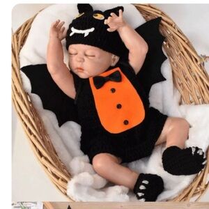 🆕 Infant Halloween Bat Costume, 6-12 months